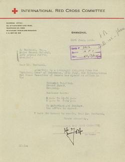 Hong Kong second world war two red cross