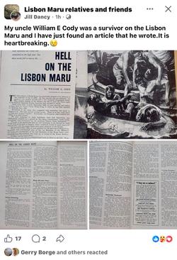 Lisbon Maru Hong Kong Second world war two